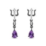 Enchanted Disney Ursula Sterling Silver Earrings