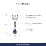 Enchanted Disney Ursula Sterling Silver Earrings