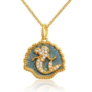 Disney Princess Ariel Seashell Pendant Necklace