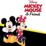 Mickey Mouse Zirconia Hoop Earrings for Collectors