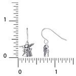 Sterling Silver Grogu Dangle Earrings Collection