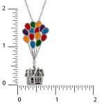 Disney Pixar Up House Balloon Pendant Necklace