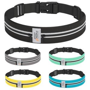 Patented Reflective Waist Pack for Trail Runners