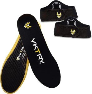 VKTRY Gold Performance Insoles for Trail Running