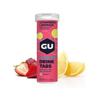 Electrolyte Drink Tablets - Strawberry Lemonade, Vegan, 8-Count