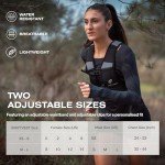 SWIFTVEST Running Phone Holder Vest with 500ml/17oz Running Water Bottle | Waterproof Pouch | Reflective Hydration Vest | Adjustable | Lightweight | 6 Pockets for Running Accessories - Men & Women