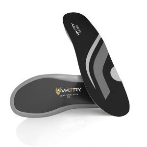 VKTRY Silver Carbon Fiber Insoles for Trail Running