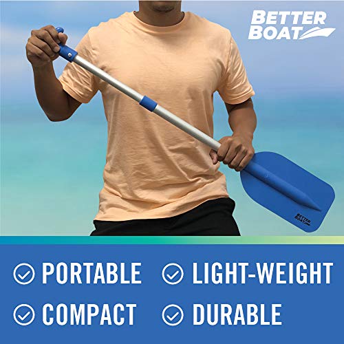 Telescoping Plastic Kayak Paddles - 2 Pack