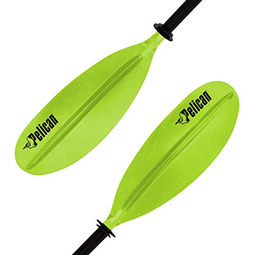 Pelican 220cm Lime Kayak Paddle with Drip Ring