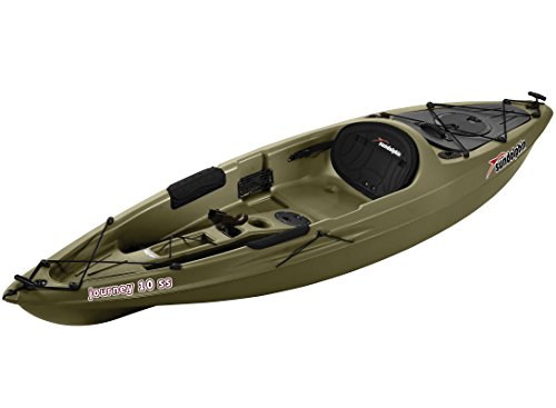 Sun Dolphin Journey 12-Foot Sit-on-top Fishing Kayak Olive