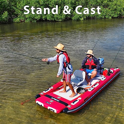 Sea Eagle FastCat12 Catamaran Inflatable Boat with Swivel Seat