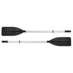 3-Person Inflatable Rafting Boat Set with Aluminum Oars