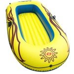 Solstice 3 Person Inflatable Raft with Oar Holders