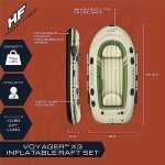 Bestway Hydro-Force Voyager X3 Inflatable 3 Person Raft