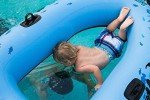 AQUAVUE Voyager: Clear Bottom Inflatable Raft for All