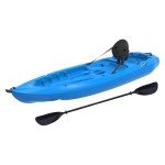 Lifetime Lotus Sit-on-Top Kayak, Blue, 8' with Paddle