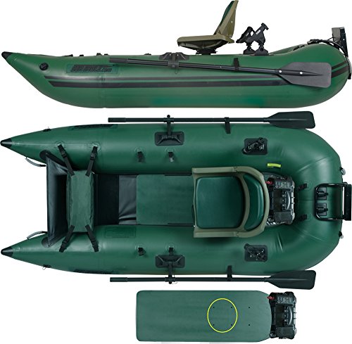 Sea Eagle 285 Frameless Fishing Pontoon Boat Package