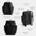 COACH Men's Black Hitch Backpack