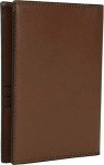 Refined Calf Brown COACH Passport Case