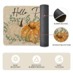 Autumn Maple Leaves Kitchen Mats Set of 2