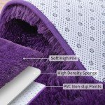 Purple Fluffy Shag Rug for Bedroom or Nursery