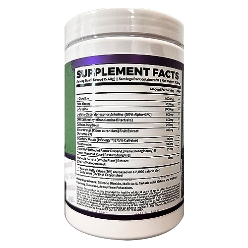 Phase One Brain Blitz Nootropic Pre-Workout 25 Servings