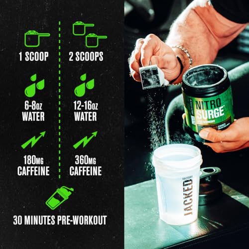 NitroSurge Pre Workout - Cherry Limeade 30 Servings