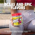 GHOST BCAA Powder, Sour Patch Kids Redberry Flavor