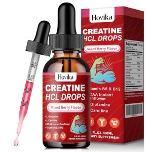 Creatine HCL Liquid Drops with L-Carnitine & BCAAs