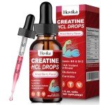 Creatine HCL Liquid Drops with L-Carnitine & BCAAs