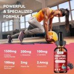 Creatine HCL Liquid Drops with L-Carnitine & BCAAs