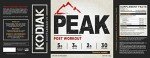 Kodiak Peak Post Workout: BCAA & Creatine 30 Servings