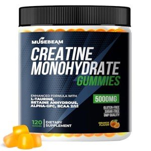 Creatine Monohydrate Gummies with L-Taurine & BCAAs