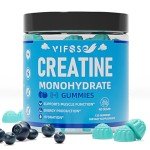 VIFSSG Sugar-Free Creatine Gummies with BCAA