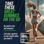 Creatine Monohydrate Gummies with L-Taurine & BCAAs