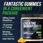 Creatine Monohydrate Gummies with L-Taurine & BCAAs