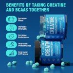 VIFSSG Sugar-Free Creatine Gummies with BCAA