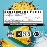 CON-CRET Creatine HCl Powder - Pineapple Flavor