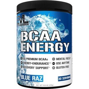 Evlution Nutrition BCAA Powder – Blue Raspberry Energy