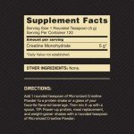 Optimum Nutrition Micronized Creatine Powder, Unflavored