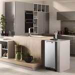 HCK 15 inch Kegerator, 2 in 1 Outdoor Beer Cooler with Shelves, Built-in Undercounter Refrigerator, Stainless Steel Door, Complete Accessories, Single Tap Draft Beer Keg Dispenser for Patio & Home Bar