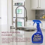HOPE'S Perfect Kitchen Cleaner Spray - 32 Oz No-Residue All Purpose Cleaning Spray - Multisurface Degreaser for Countertop, Stove Top, Oven, Sink, Microwave, and More - Pet and Home Safe - Pack of 1