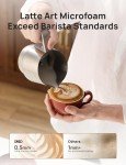 Dreo BaristaMaker Milk Frother, All-in-1, 27oz/800ml Hot/Cold Electric Foam Maker for Coffee, Latte Art-level Microfoam, Automatic Milk Warmer, Dairy/Plant-Based Milk, 30+ Drinks, Dishwasher Safe