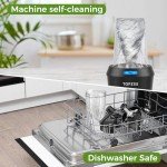 Blender for Smoothies, 1000W Blenders for Kitchen, Dishwasher Safe with 24oz Easy Go Cups, Max 1200W