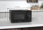 Emerson 0.7 Cu Ft Touch Control Microwave Oven