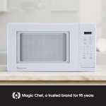 Magic Chef 0.9 Cu. Ft. 900W Stainless Microwave Oven
