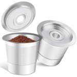 2-Pack Stainless Steel Reusable K-Cups for Keurig