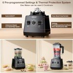PRASKY 2400W Professional Blender & Grinder Combo