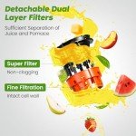 Extra Large Cold Press Juicer for Whole Fruits