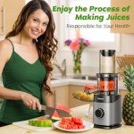 Extra Large Cold Press Juicer for Whole Fruits